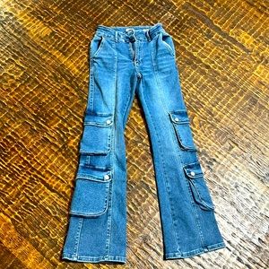 Brand: Forever 21, Size: 26 (S, XS), Color: Dark Washed Blue